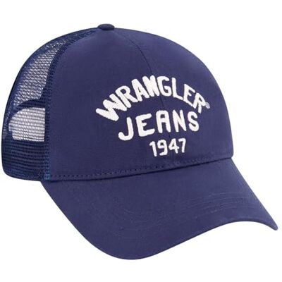 Wrangler Trucker Cap, navy, Eén maat Wrangler Trucker Cap, navy, Eén maat