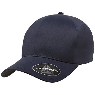 Flexfit /Yupoong Naadloze getailleerd Delta Cap Hoed voor heren, Donkere marine, S/M Flexfit /Yupoong Naadloze getailleerd Delta Cap Hoed voor heren, Donkere marine, S/M
