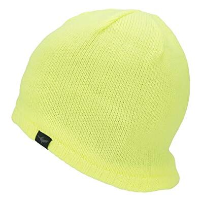 SealSkinz Waterproof Beanie, Cappello Unisex-Adulto, Giallo fluo, L/XL SealSkinz Waterproof Beanie, Cappello Unisex-Adulto, Giallo fluo, L/XL