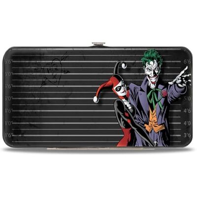 Buckle-Down Damen Geldbrse, Harley Quinn Joker, 7" x 4 Buckle-Down Damen Geldbrse, Harley Quinn Joker, 7" x 4