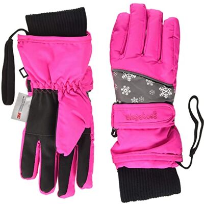 Playshoes Finger-Handschoenen, sneeuwlokken handschoenen voor koud weer, roze 18, 4 uniseks, kinderen, roze 18, 4 (ca. 6-8 jaar) Playshoes Finger-Handschoenen, sneeuwlokken handschoenen voor koud weer, roze 18, 4 uniseks, kinderen, roze 18, 4 (ca. 6-8 jaar)