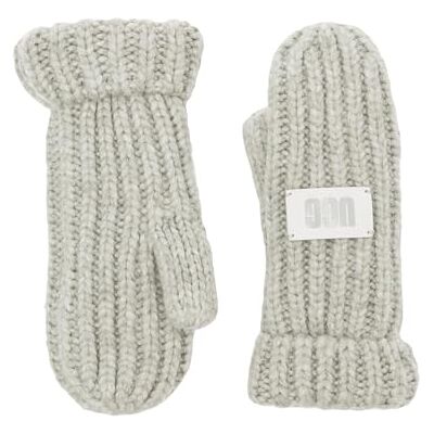 UGG K Chunky want voor jongens, Lichtgrijs, One Size UGG K Chunky want voor jongens, Lichtgrijs, One Size
