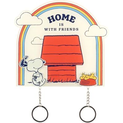 Grupo Erik Magnetic Key Holder For Wall With Keychains Snoopy Gifts For Dog Lovers Key Organiser With Magnetic Keyring, Home Decor, Hallway Decor Peanuts Snoopy Merch, New Home Gifts For Friends Grupo Erik Magnetic Key Holder For Wall With Keychains Snoopy Gifts For Dog Lovers Key Organiser With Magnetic Keyring, Home Decor, Hallway Decor Peanuts Snoopy Merch, New Home Gifts For Friends