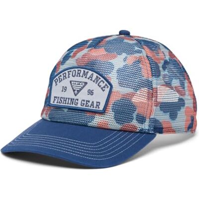 Columbia PFG Tie Down Mesh Snap Back Cap, Cool Grey Duck Camo/Carbon, One size Columbia PFG Tie Down Mesh Snap Back Cap, Cool Grey Duck Camo/Carbon, One size