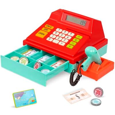 Battat - BT2681Z - Speelgoed kassa - Educatief plezier Battat - BT2681Z - Speelgoed kassa - Educatief plezier