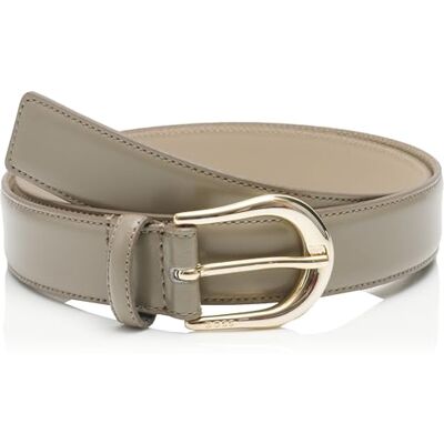 Boss Carol-st-g_sz30 10245669 01 Damesriem, donkerbeige, 90 cm Boss Carol-st-g_sz30 10245669 01 Damesriem, donkerbeige, 90 cm
