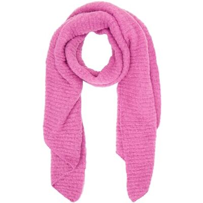 PIECES Bestseller A/S Dames Pcpyron Structured Long Scarf Noos Bc Sjaal, Radiant Orchid, One Size PIECES Bestseller A/S Dames Pcpyron Structured Long Scarf Noos Bc Sjaal, Radiant Orchid, One Size