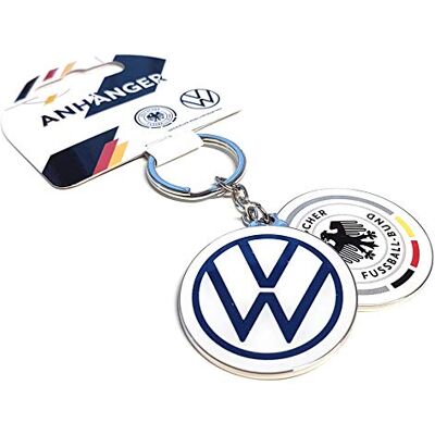Volkswagen Z094740DF sleutelhanger DFB Duitsland voetbal fanartikel wedrivefootball hanger rond Volkswagen Z094740DF sleutelhanger DFB Duitsland voetbal fanartikel wedrivefootball hanger rond