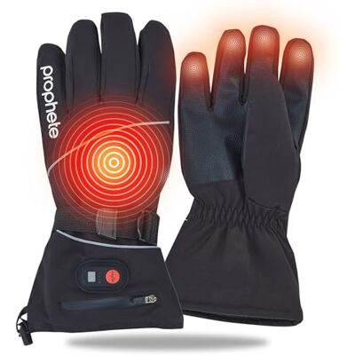 Prophete Verwarmde handschoenen, maat S/M, 2600 mAh accu, touchscreen-compatibel, zwart Prophete Verwarmde handschoenen, maat S/M, 2600 mAh accu, touchscreen-compatibel, zwart