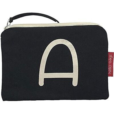 hello-bags . Portemonnee/klein tasje. Buitenkant: 100% katoen. Inclusief ritssluiting en voering. Verpakt in een geschenk kraft envelop. Model: "A". Kleur: Ecru/Zwart. 14 * 10 cm. hello-bags . Portemonnee/klein tasje. Buitenkant: 100% katoen. Inclusief ritssluiting en voering. Verpakt in een geschenk kraft envelop. Model: "A". Kleur: Ecru/Zwart. 14 * 10 cm.