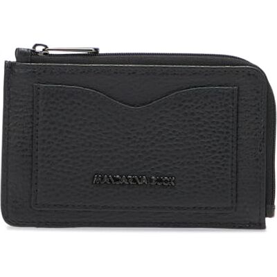 Mandarina Duck Leren kaarthouder Mellow Leather Credit Card Holder Nero zwart Mandarina Duck Leren kaarthouder Mellow Leather Credit Card Holder Nero zwart