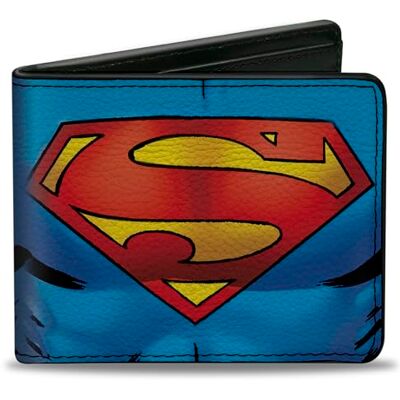 Buckle-Down Portemonnee voor heren, Meerkleurig, 4.0" x 3.5 Buckle-Down Portemonnee voor heren, Meerkleurig, 4.0" x 3.5