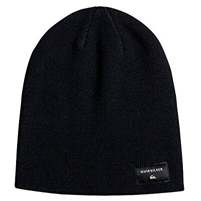 Quiksilver Heren EQYHA03100 Cushy Slouch Beanie, Zwart, One Size Quiksilver Heren EQYHA03100 Cushy Slouch Beanie, Zwart, One Size