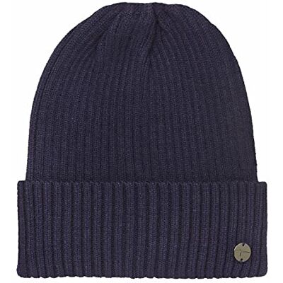 Tamaris dames trein beanie muts, peacoat, Eén maat Tamaris dames trein beanie muts, peacoat, Eén maat