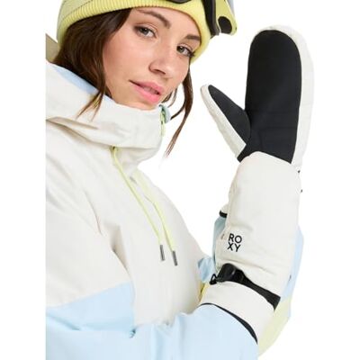 Roxy JETTY SOLID MITT handschoenen, wit, XL Roxy JETTY SOLID MITT handschoenen, wit, XL