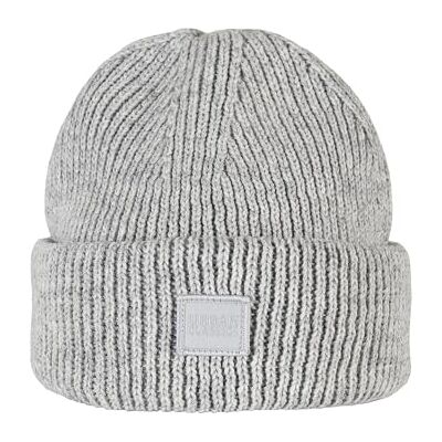 Urban Classics Uniseks gebreide wollen beanie, HEATHERGREY, One size Urban Classics Uniseks gebreide wollen beanie, HEATHERGREY, One size
