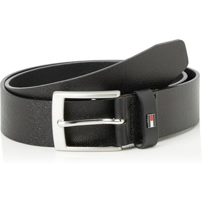 Tommy Hilfiger Heren Adan 3.5 seizoensgebonden textuur riem, zwart, 90, zwart, 90 Tommy Hilfiger Heren Adan 3.5 seizoensgebonden textuur riem, zwart, 90, zwart, 90