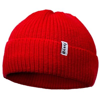 Eivy Shorty Knit beanie-muts voor dames, rood, One size Eivy Shorty Knit beanie-muts voor dames, rood, One size
