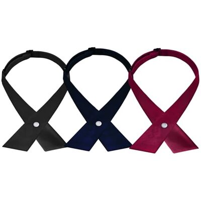 SYAYA Womens dames stropdas Pre Bowties Party meisje Bow stropdas Effen kleur Verstelbare Nek banden voor vrouwen WLJ13 SYAYA Womens dames stropdas Pre Bowties Party meisje Bow stropdas Effen kleur Verstelbare Nek banden voor vrouwen WLJ13