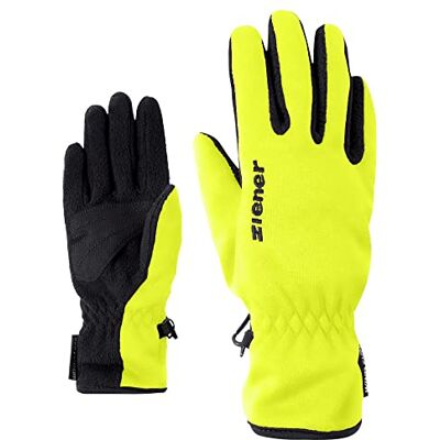 Ziener Kinderen LIMPORT functionele/outdoor handschoenen winddicht ademend, poison yellow, 5 Ziener Kinderen LIMPORT functionele/outdoor handschoenen winddicht ademend, poison yellow, 5