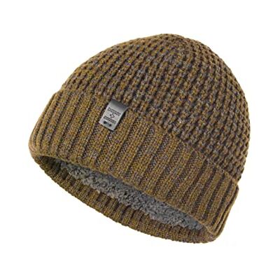 Bickley & Mitchell BICKLEY + MITCHELL Heren Chunky Waffle gestructureerde Mens met zachte teddy voering 1065-01-5-187 Beanie Hoed, Camel Twist, One Size Bickley & Mitchell BICKLEY + MITCHELL Heren Chunky Waffle gestructureerde Mens met zachte teddy voering 1065-01-5-187 Beanie Hoed, Camel Twist, One Size