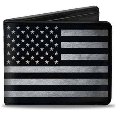 Buckle-Down Unisex-Adult Bifold Portemonnee Verenigde Staten Bi-Fold, Wit, 4" x 3.5", Wit, 4.0" x 3.5 Buckle-Down Unisex-Adult Bifold Portemonnee Verenigde Staten Bi-Fold, Wit, 4" x 3.5", Wit, 4.0" x 3.5
