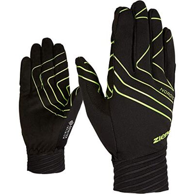 Ziener Volwassenen langlauf/Nordic/Crosscountry-handschoenen, winddicht, ademend, nauwsluitend UGO GTX INF Crosscountry, Black.Lime, 8,5, 808271 Ziener Volwassenen langlauf/Nordic/Crosscountry-handschoenen, winddicht, ademend, nauwsluitend UGO GTX INF Crosscountry, Black.Lime, 8,5, 808271