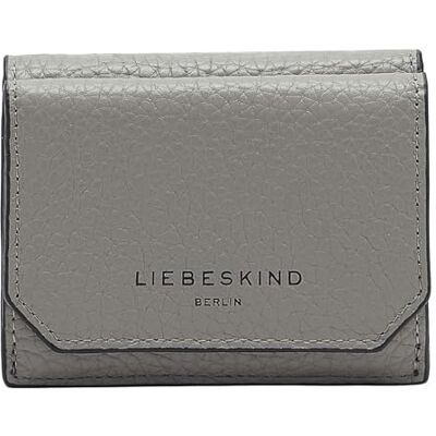 LIEBESKIND BERLIN Leren portemonnee Lora Heavy Pepple Lillian Wallet Thunder grijs LIEBESKIND BERLIN Leren portemonnee Lora Heavy Pepple Lillian Wallet Thunder grijs