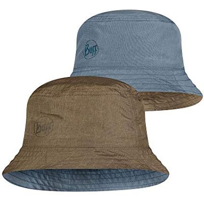 Buff Travel Bucket Cap Zadok Blue-Olive S/M Buff Travel Bucket Cap Zadok Blue-Olive S/M