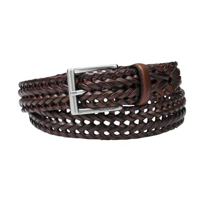Fossil Men's Myles Belt, cognac, 32, cognac, 32 Fossil Men's Myles Belt, cognac, 32, cognac, 32