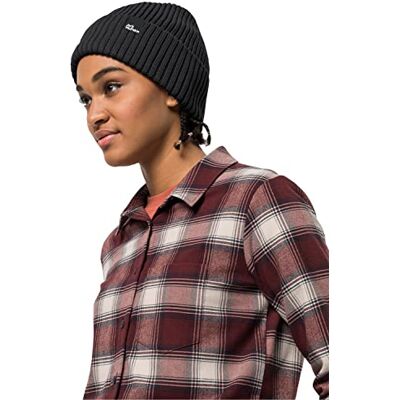 Jack Wolfskin Zwansee-muts W Beanie, zwart, eenheidsmaat voor dames, zwart., Eén maat Jack Wolfskin Zwansee-muts W Beanie, zwart, eenheidsmaat voor dames, zwart., Eén maat