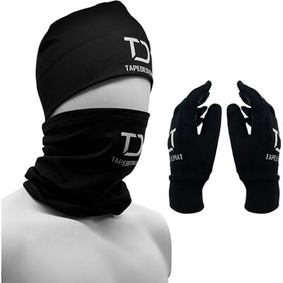 Tapedesign Heren winterset, zwart, L-XL, zwart, L/XL Tapedesign Heren winterset, zwart, L-XL, zwart, L/XL