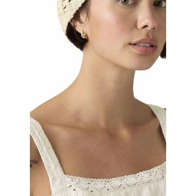 Levi's Dames Chloe Gehaakte Beanie Hoofddeksels, SEEDPEARL, OS Levi's Dames Chloe Gehaakte Beanie Hoofddeksels, SEEDPEARL, OS