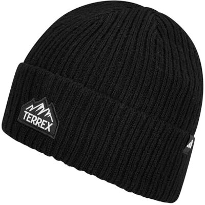 adidas Unisex adulto Terrex Multi Mountain Badge Beanie, black, M-L adidas Unisex adulto Terrex Multi Mountain Badge Beanie, black, M-L