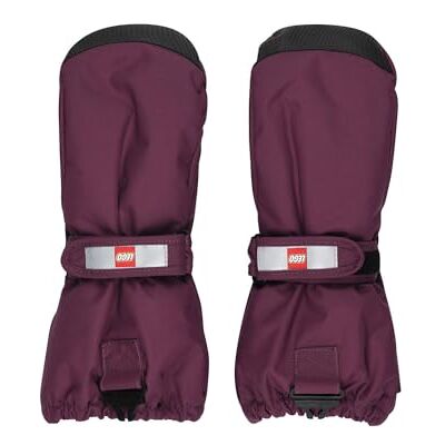 Kabooki LEGO LWATLIN 706-MITTENS W/Mem. Wanten, Bordeaux, Regular Unisex volwassenen, bordeaux., Regulier Kabooki LEGO LWATLIN 706-MITTENS W/Mem. Wanten, Bordeaux, Regular Unisex volwassenen, bordeaux., Regulier