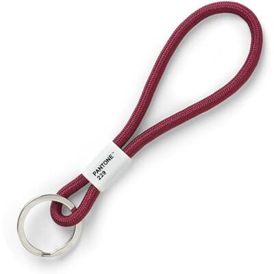 Copenhagen Design PANTONE sleutelhanger S, korte sleutelhanger, nylon, aubergine, 229 C Copenhagen Design PANTONE sleutelhanger S, korte sleutelhanger, nylon, aubergine, 229 C