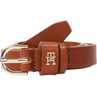 Tommy Hilfiger Verstelbare riem voor dames, Zwart (Cognac), 100 Tommy Hilfiger Verstelbare riem voor dames, Zwart (Cognac), 100