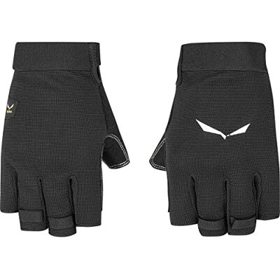 Salewa Unisex Via Ferrata Dst handschoenen, zwart, XL EU Salewa Unisex Via Ferrata Dst handschoenen, zwart, XL EU