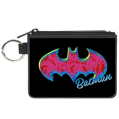 Buckle-Down Damesportemonnee van canvas, Batman, meerkleurig, 10,8 x 8,3 cm Buckle-Down Damesportemonnee van canvas, Batman, meerkleurig, 10,8 x 8,3 cm