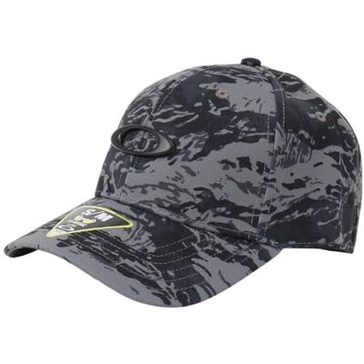 Oakley Tincan pet voor heren, Tiger Mountain Camo Groen, S-M Oakley Tincan pet voor heren, Tiger Mountain Camo Groen, S-M