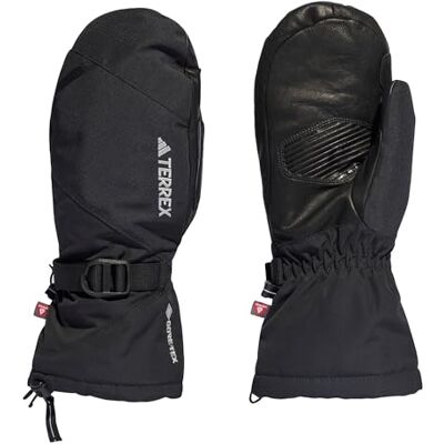 adidas Uniseks-Volwassen TERREX GORE-TEX OVER THE CUFF MITTEN, Black, L adidas Uniseks-Volwassen TERREX GORE-TEX OVER THE CUFF MITTEN, Black, L