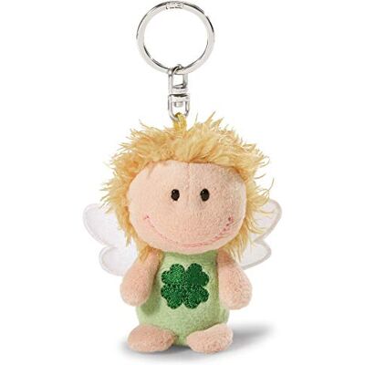 NICI 34553 beschermengel, Ik bring dir geluk, sleutelhanger, 7 cm, groen NICI 34553 beschermengel, Ik bring dir geluk, sleutelhanger, 7 cm, groen