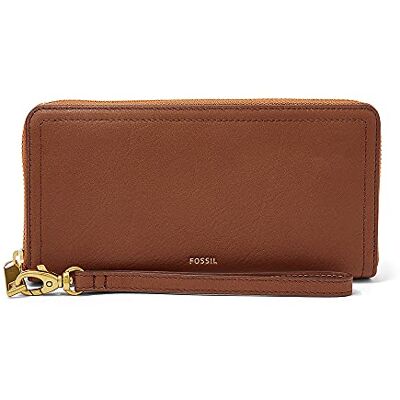 Fossil Logan RFID clutch omringd met rits Fossil Logan RFID clutch omringd met rits