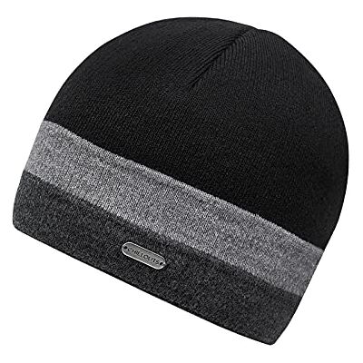 CHILLOUTS Heren Johnny Hat Beanie-muts, zwart, eenheidsmaat CHILLOUTS Heren Johnny Hat Beanie-muts, zwart, eenheidsmaat