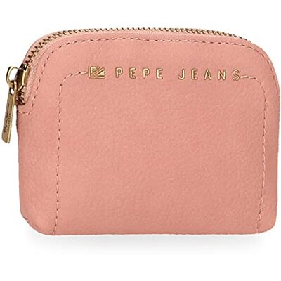 Pepe Jeans Diane portemonnee, roze, 12 x 8 x 2 cm, kunstleer, Roze, Monedero, portemonnee Pepe Jeans Diane portemonnee, roze, 12 x 8 x 2 cm, kunstleer, Roze, Monedero, portemonnee