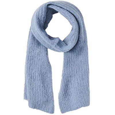 PIECES Pcbera Wool Long Scarf Noos sjaal voor dames, Granada Sky, Eén Maat PIECES Pcbera Wool Long Scarf Noos sjaal voor dames, Granada Sky, Eén Maat