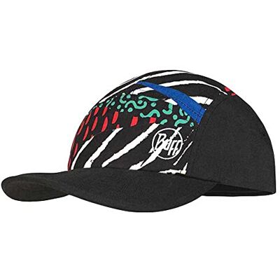 Buff Unisex-Youth Blockade Five Panels Cap, Black, One Size Buff Unisex-Youth Blockade Five Panels Cap, Black, One Size