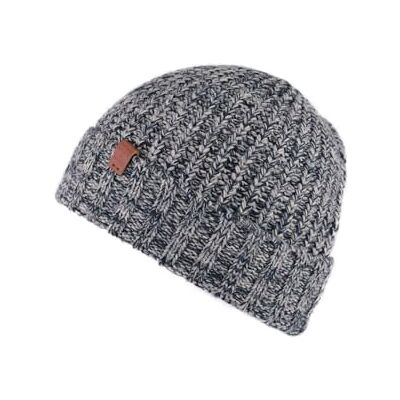 Bickley & Mitchell BICKLEY + MITCHELL Heren Melange Rib Beanie Hat, NAVY TWIST, Eén maat Bickley & Mitchell BICKLEY + MITCHELL Heren Melange Rib Beanie Hat, NAVY TWIST, Eén maat