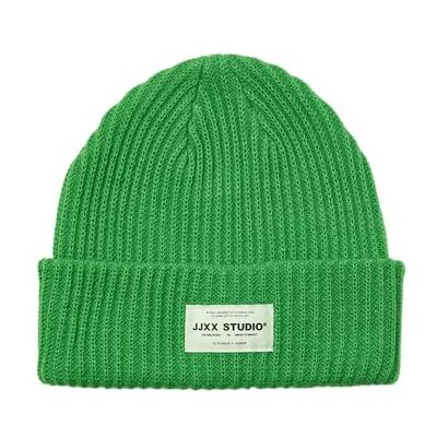 JJXX JACK & JONES Dames Jxothelia Knit Beanie Acc Sn, Green Bee, One size JJXX JACK & JONES Dames Jxothelia Knit Beanie Acc Sn, Green Bee, One size