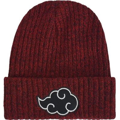 Concept One Naruto Beanie Hat Akatsuki Cloud Winter Gebreide muts met manchet, Meerkleurig, one size Concept One Naruto Beanie Hat Akatsuki Cloud Winter Gebreide muts met manchet, Meerkleurig, one size